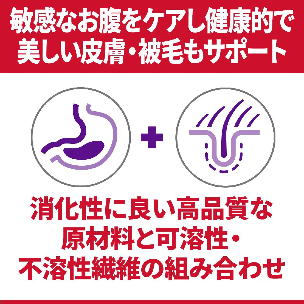 ヒルズ サイエンスダイエット 猫用敏感なお腹と皮膚の健康サポートチキン 1.25kg - Image 5