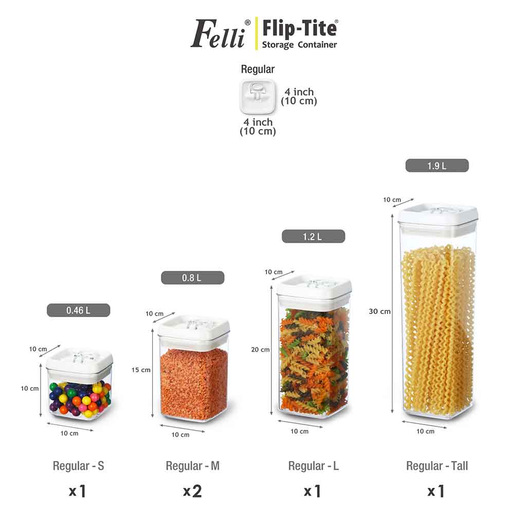 フリップタイト レギュラー バラエティ 5pcs 【直送品】 返品・キャンセル・他商品と同時購入は不可 - Image 9