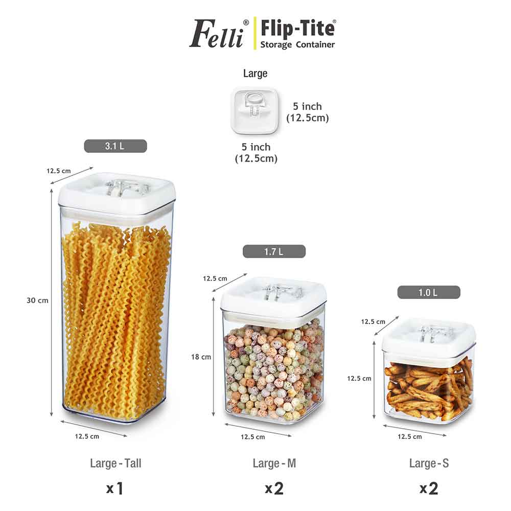 フリップタイト ラージ バラエティ 5pcs 【直送品】 返品・キャンセル・他商品と同時購入は不可 - Image 9