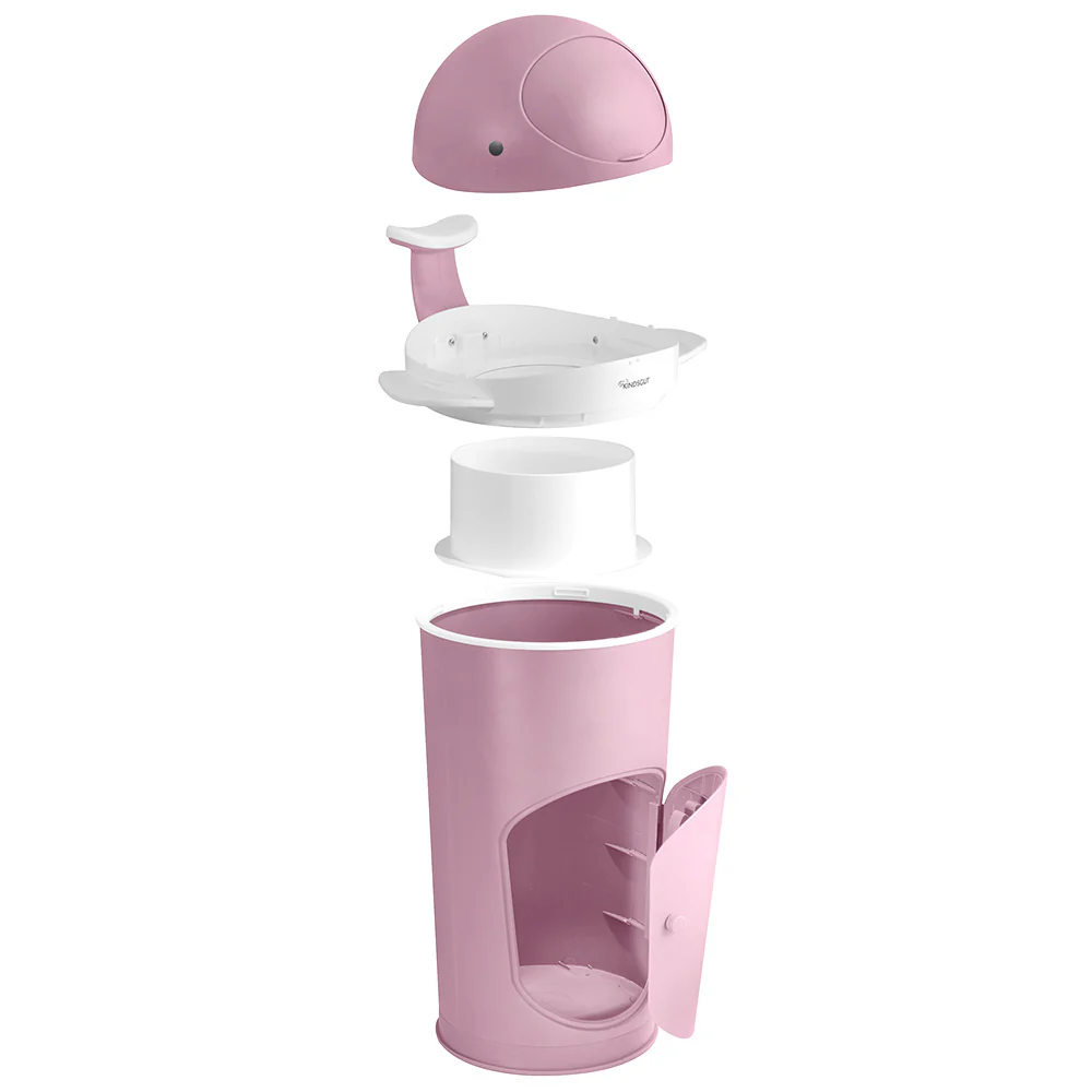 ［正規代理店］くじらのおむつポット ピンク 【直送品】 返品・キャンセル・他商品と同時購入は不可 - Image 11