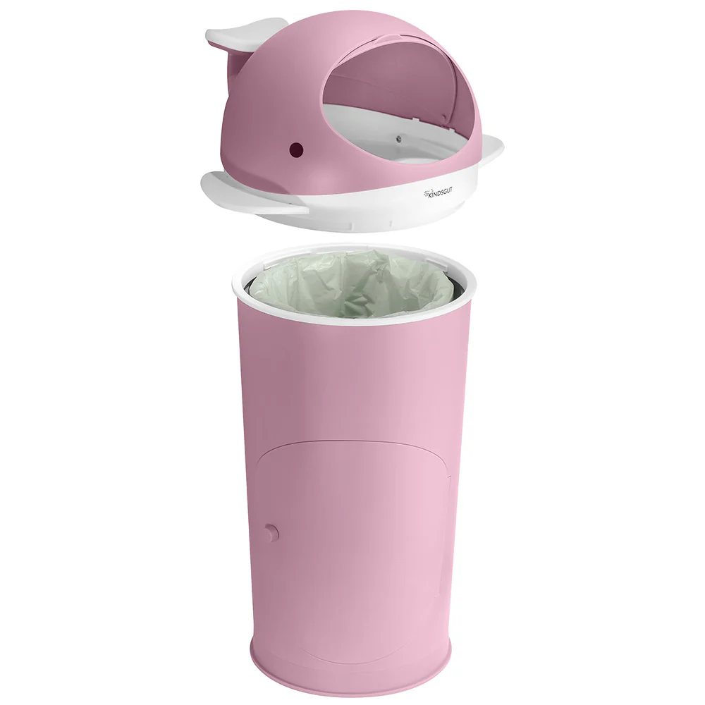 ［正規代理店］くじらのおむつポット ピンク 【直送品】 返品・キャンセル・他商品と同時購入は不可 - Image 9