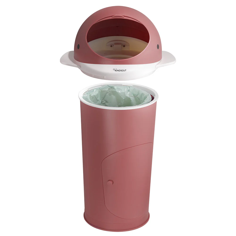［正規代理店］くじらのおむつポット ダスティピンク 【直送品】 返品・キャンセル・他商品と同時購入は不可 - Image 10