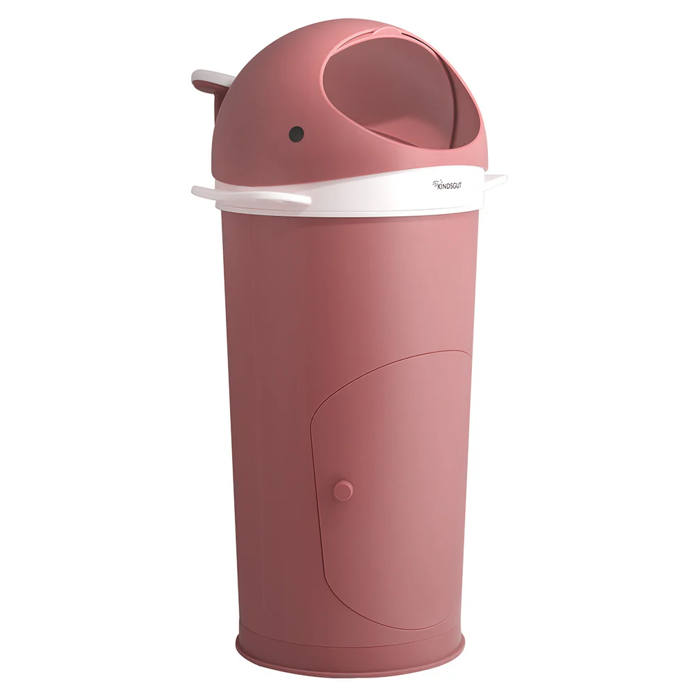 ［正規代理店］くじらのおむつポット ダスティピンク 【直送品】 返品・キャンセル・他商品と同時購入は不可 - Image 4