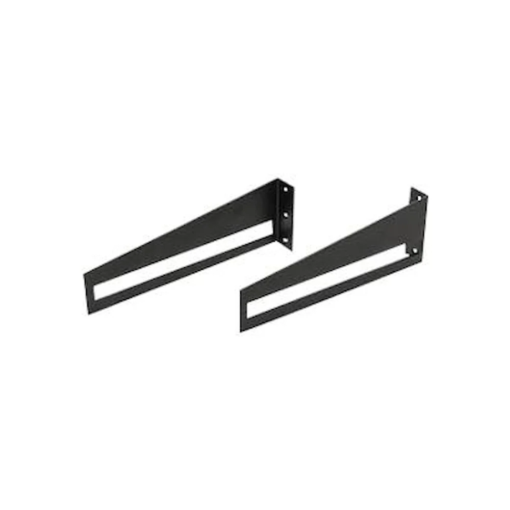 63551 ブラケットL 2個セット ブラック 【直送品】 返品・キャンセル・他商品と同時購入は不可