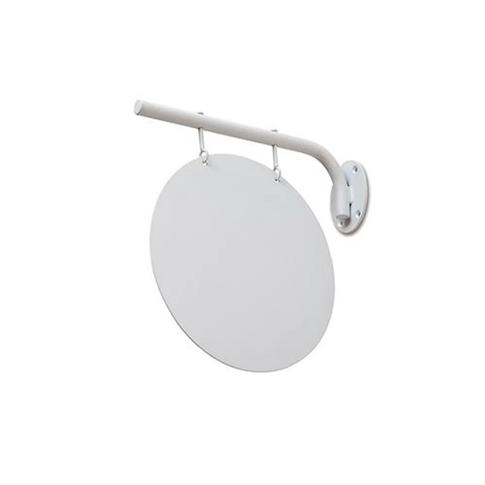 ブラケットサインボード ホワイト 64040 【直送品】 返品・キャンセル・他商品と同時購入は不可