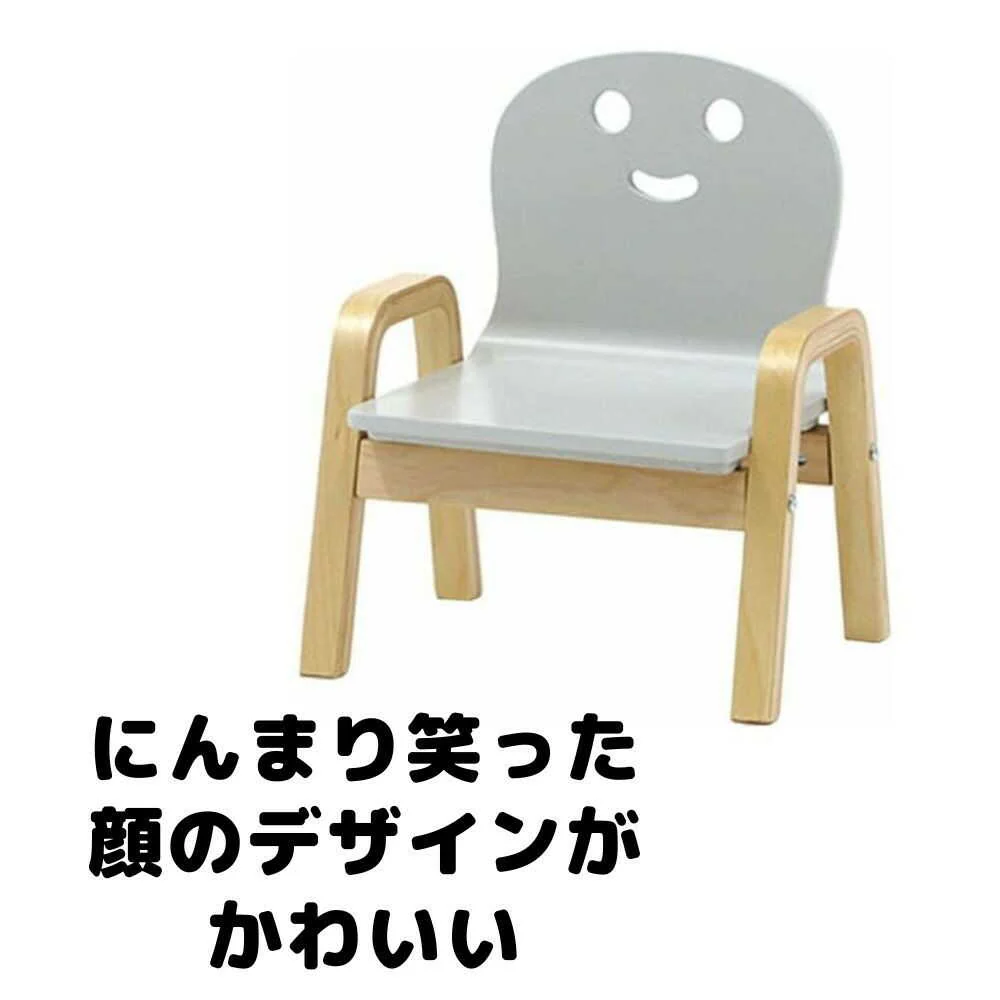 ヤトミ キコリの小イス グレー - Image 6