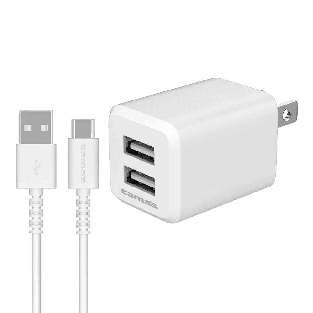 多摩電子工業 コンセントチャージャー 2.4A Type-C用 AA155U2C10W - Image 3