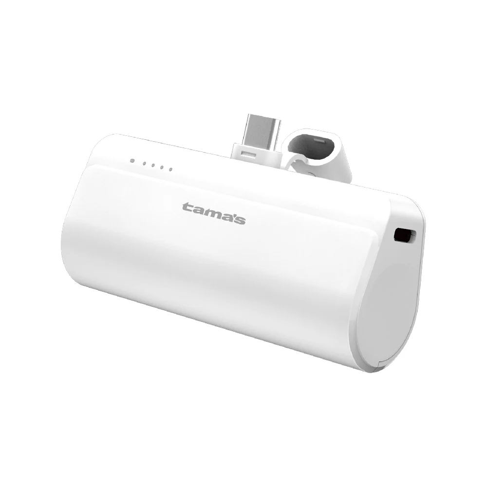tama’s USB-Cコネクタ内蔵 PD20Wモバイルバッテリー 5000 TLP132CW 1個 - Image 2