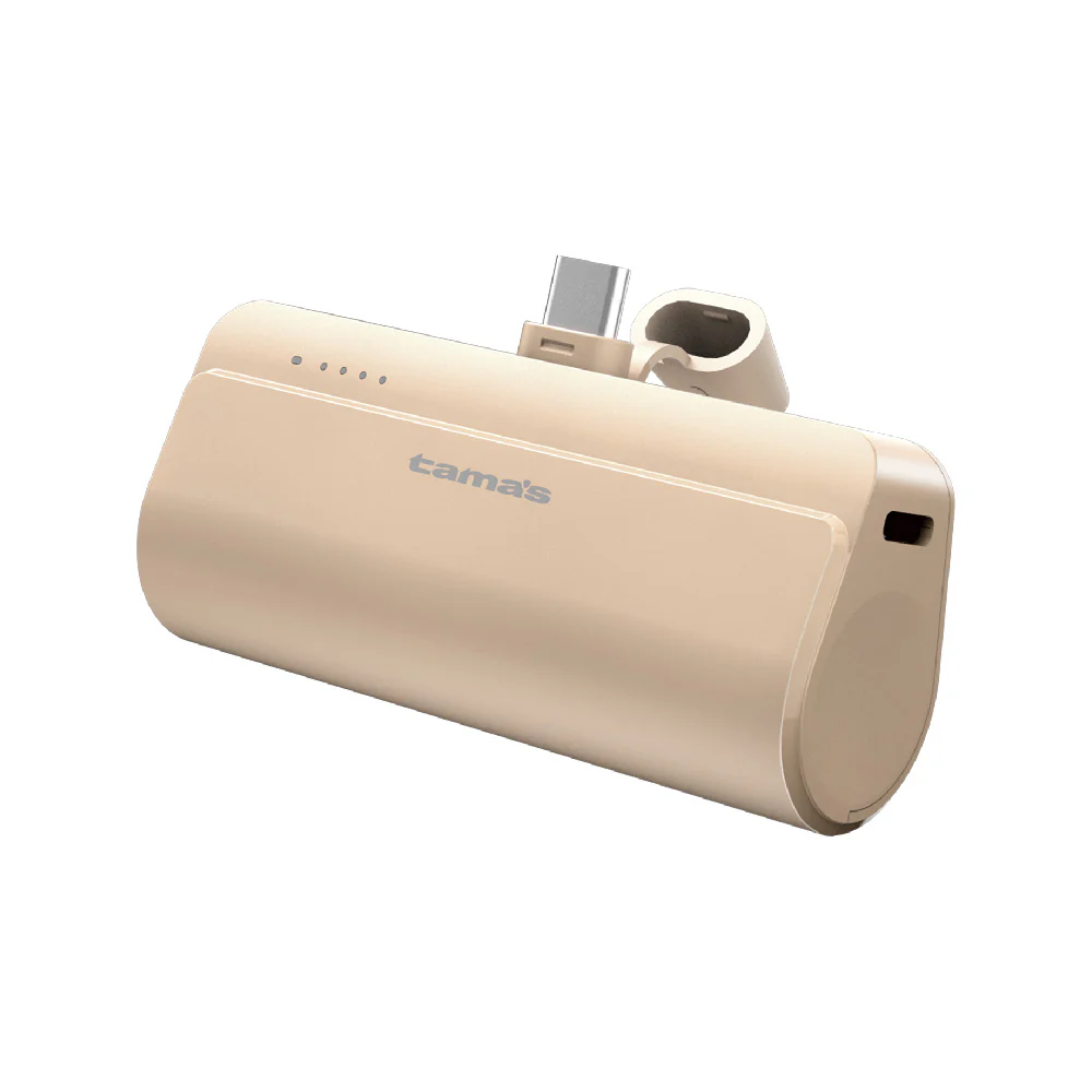 tama’s USB-Cコネクタ内蔵 PD20Wモバイルバッテリー 5000 TLP132CT 1個 - Image 2