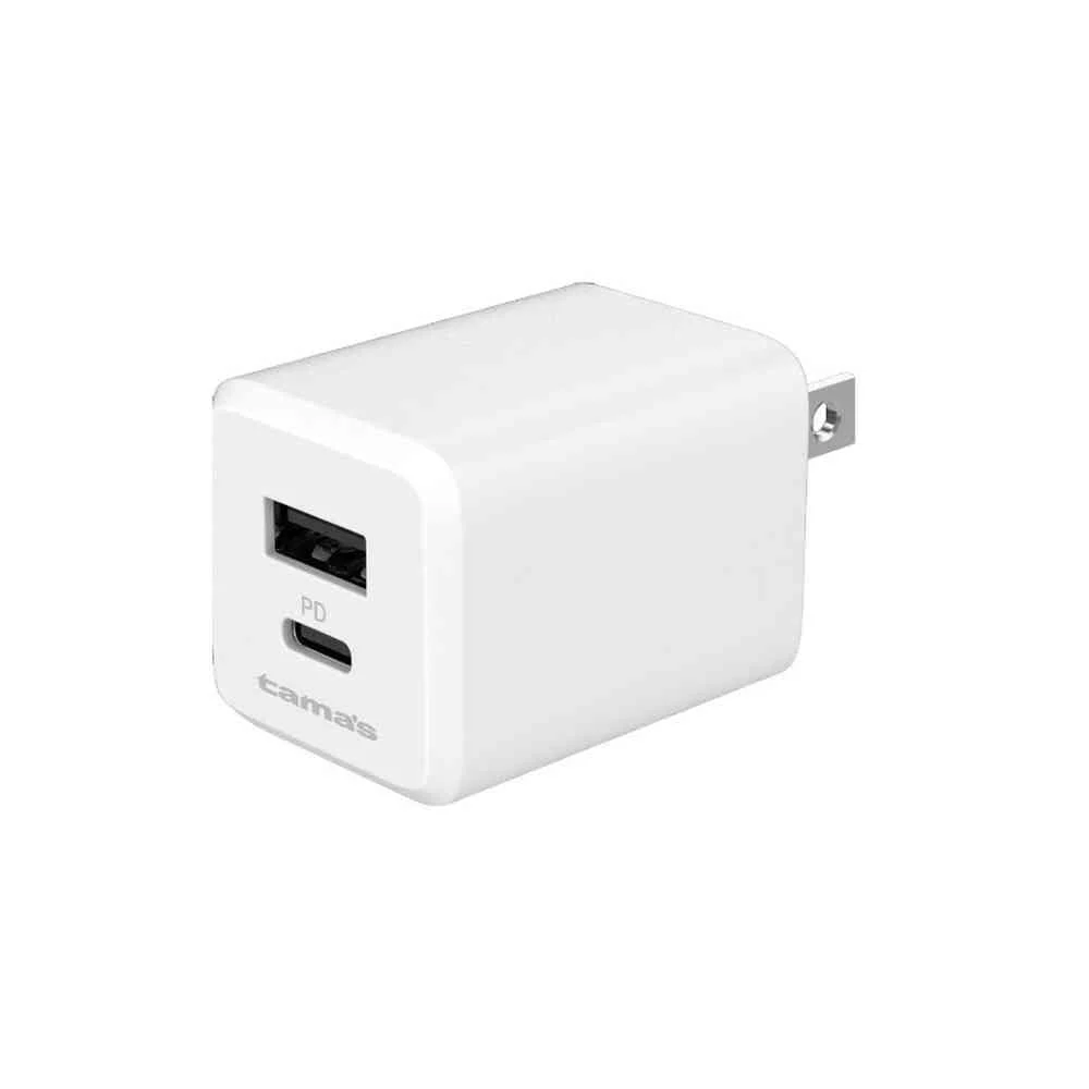 多摩電子 タマズ tama’s 30W コンセントチャージャー C＋A TAP157UCW - Image 2