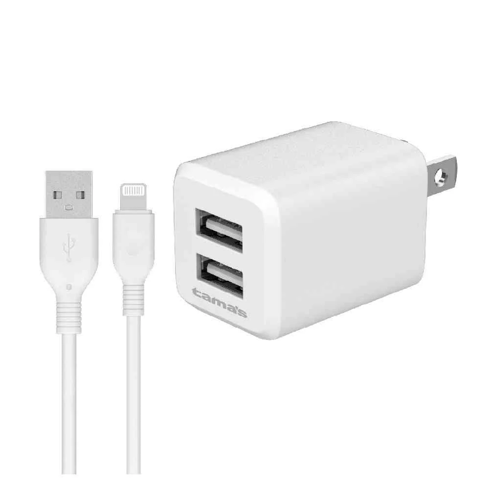 多摩電子工業 コンセントチャージャー 2.4A AA155U2L10W - Image 3