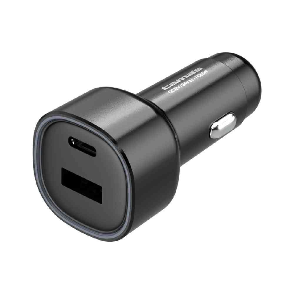 多摩電子工業 PD65W カーチャージャー USB-C+A TKP154UCK