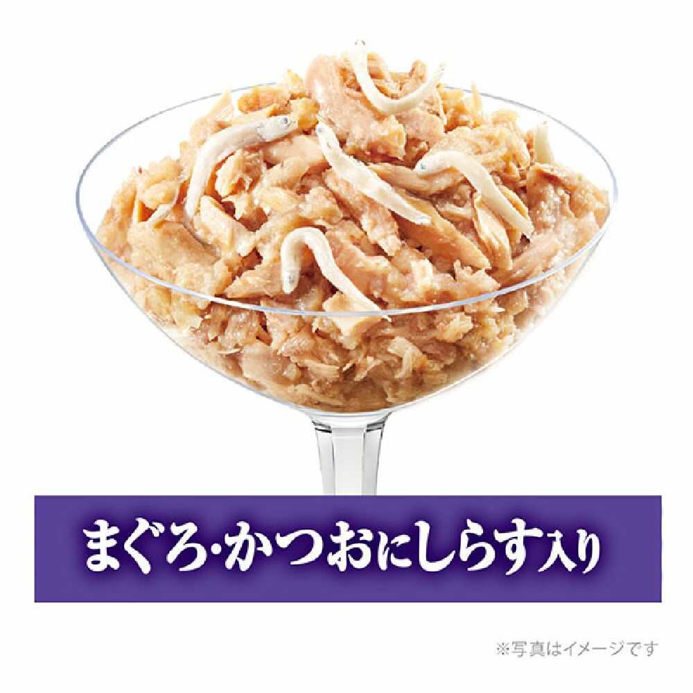 ユニ・チャーム 銀のスプーンパウチ まぐろ・かつおにしらす 60g - Image 2