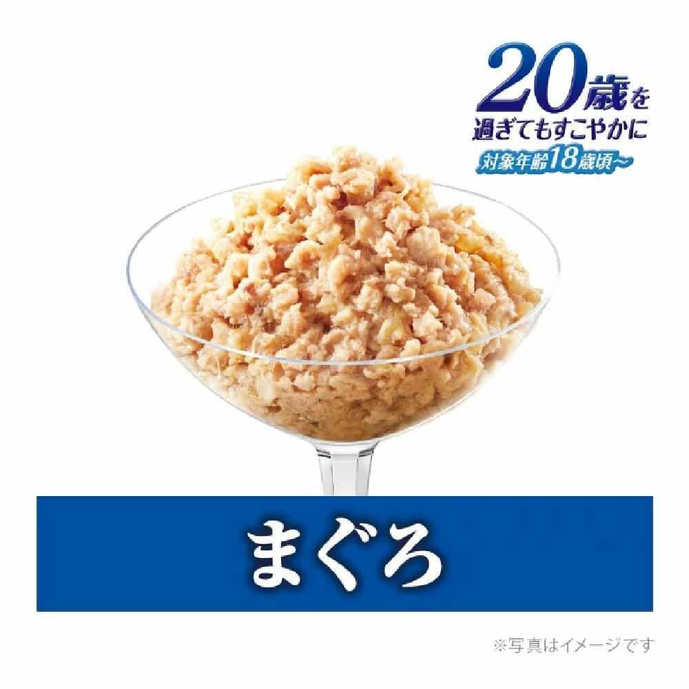 ユニチャーム 銀のスプーンパウチ 20歳を過ぎてもすこやかに まぐろ 60g - Image 2