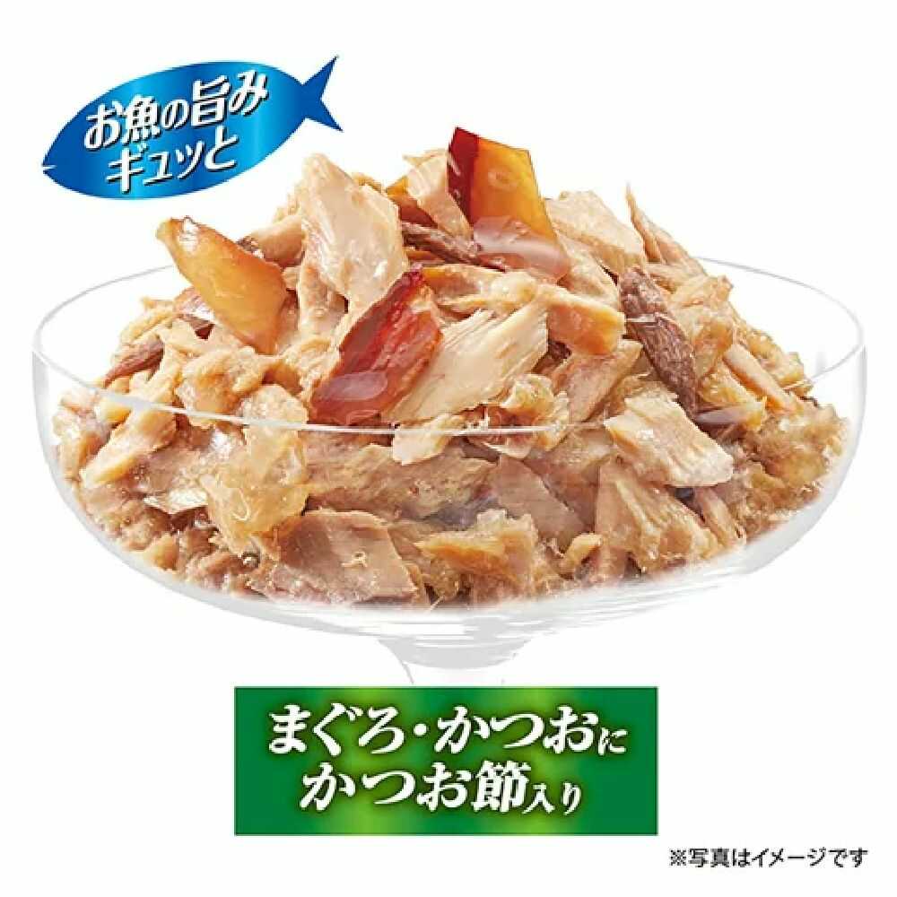 ユニ・チャーム 銀のスプーン缶 まぐろ・かつおにかつお節入り 70g - Image 2