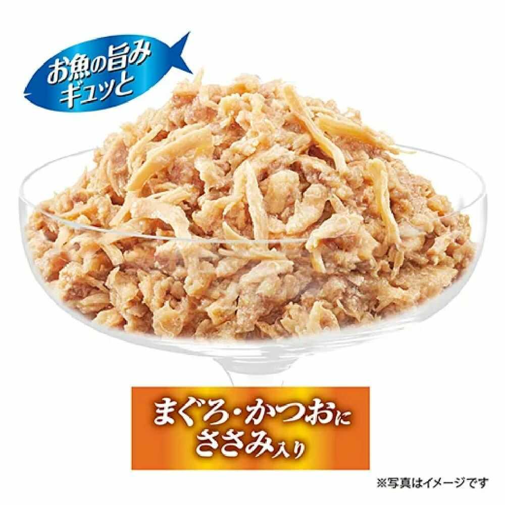 ユニ・チャーム 銀のスプーン缶 13歳以上用まぐろ・かつおにささみ 70g - Image 2