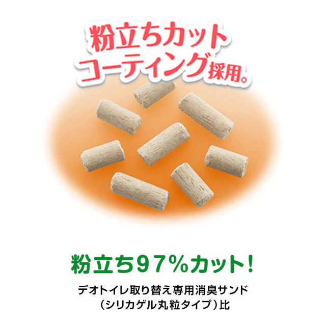 ユニ・チャーム デオトイレ飛び散らない消臭・抗菌サンド 4000ml - Image 5