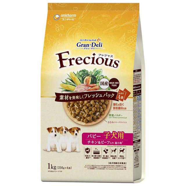 ユニチャーム Frecious(フレシャス) 子犬用 チキン&ビーフ 1.0kg