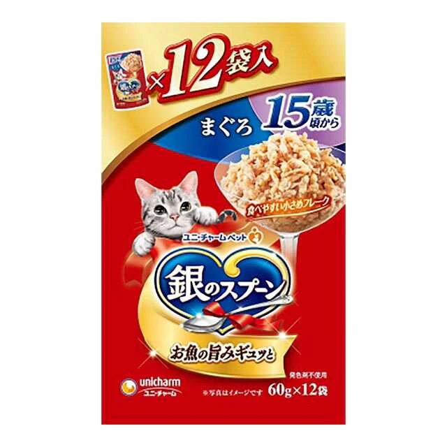銀のスプーンパウチ15歳頃からまぐろ 60g×12個　 - Image 2