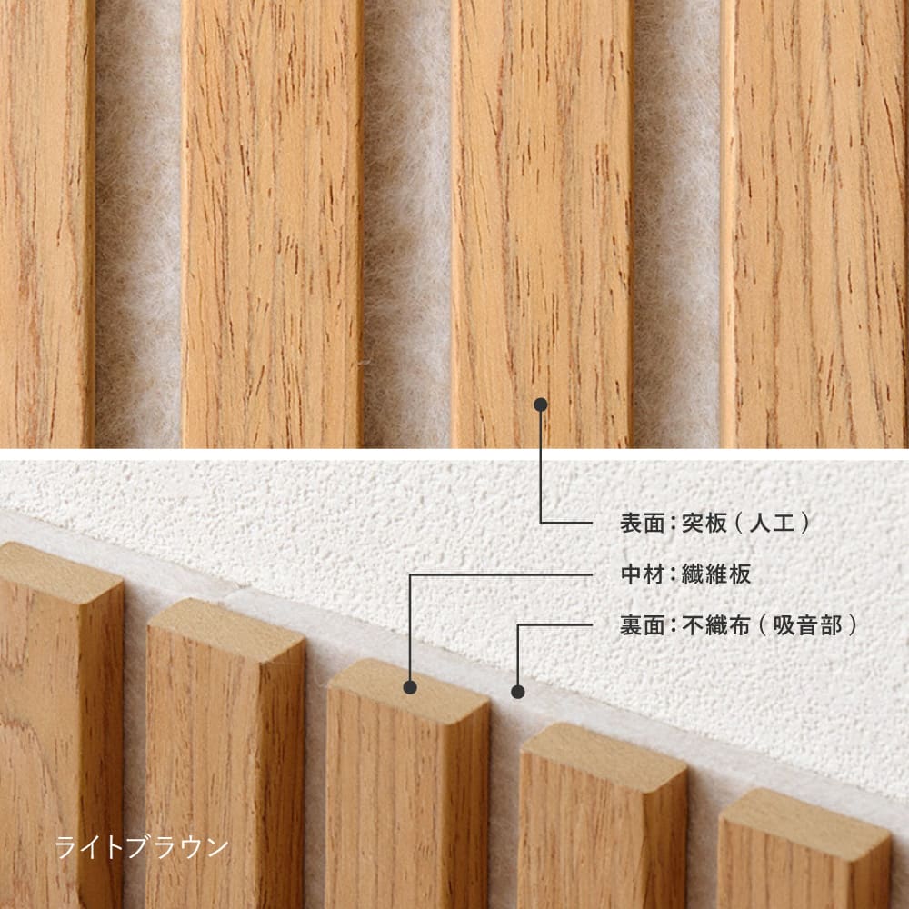 【6枚組】吸音パネル IPANELLA ベージュ・ナチュラル 【直送品】 返品・キャンセル・他商品と同時購入は不可 - Image 11