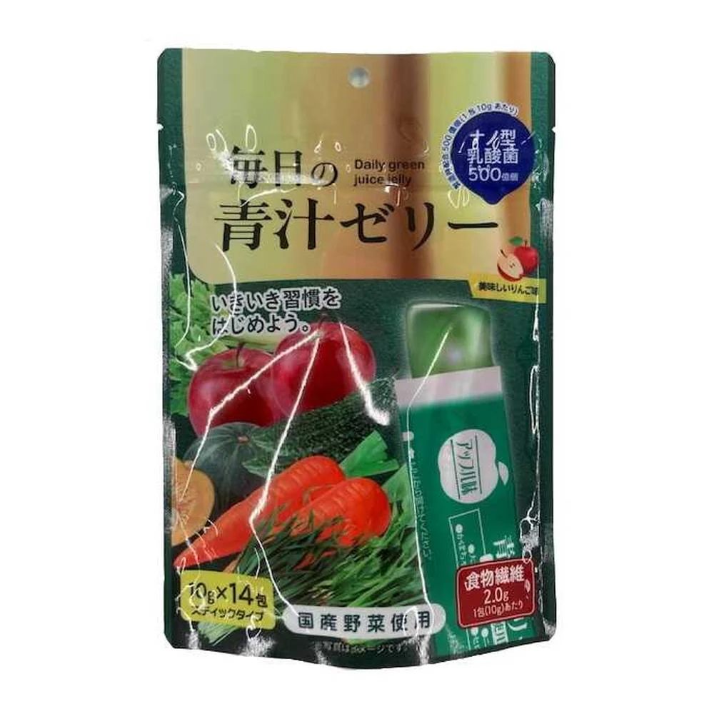 ◆新日配薬品 毎日の青汁ゼリー 140g(10g×14包) - Image 3