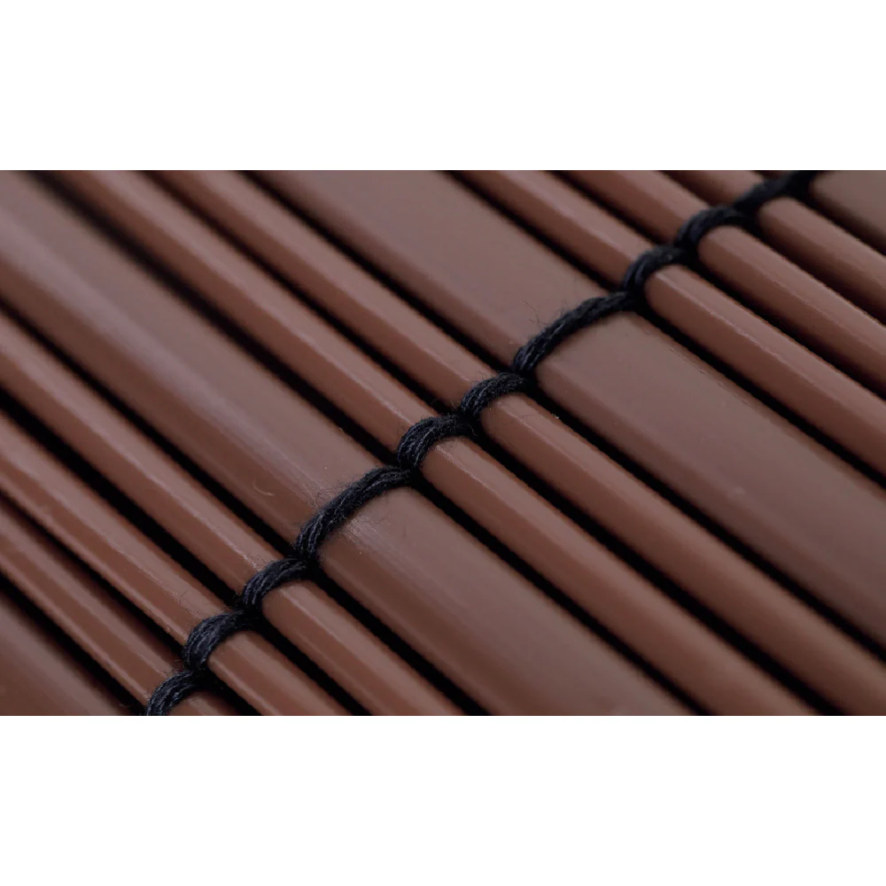 25350 大島屋 樹脂製すだれ 176×180cm ブラウン 【直送品】 返品・キャンセル・他商品と同時購入は不可 - Image 3