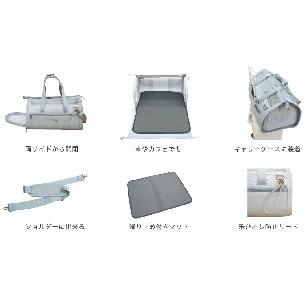 R＆S キャリーバッグ グレー 【直送品】 返品・キャンセル・他商品と同時購入は不可 - Image 11