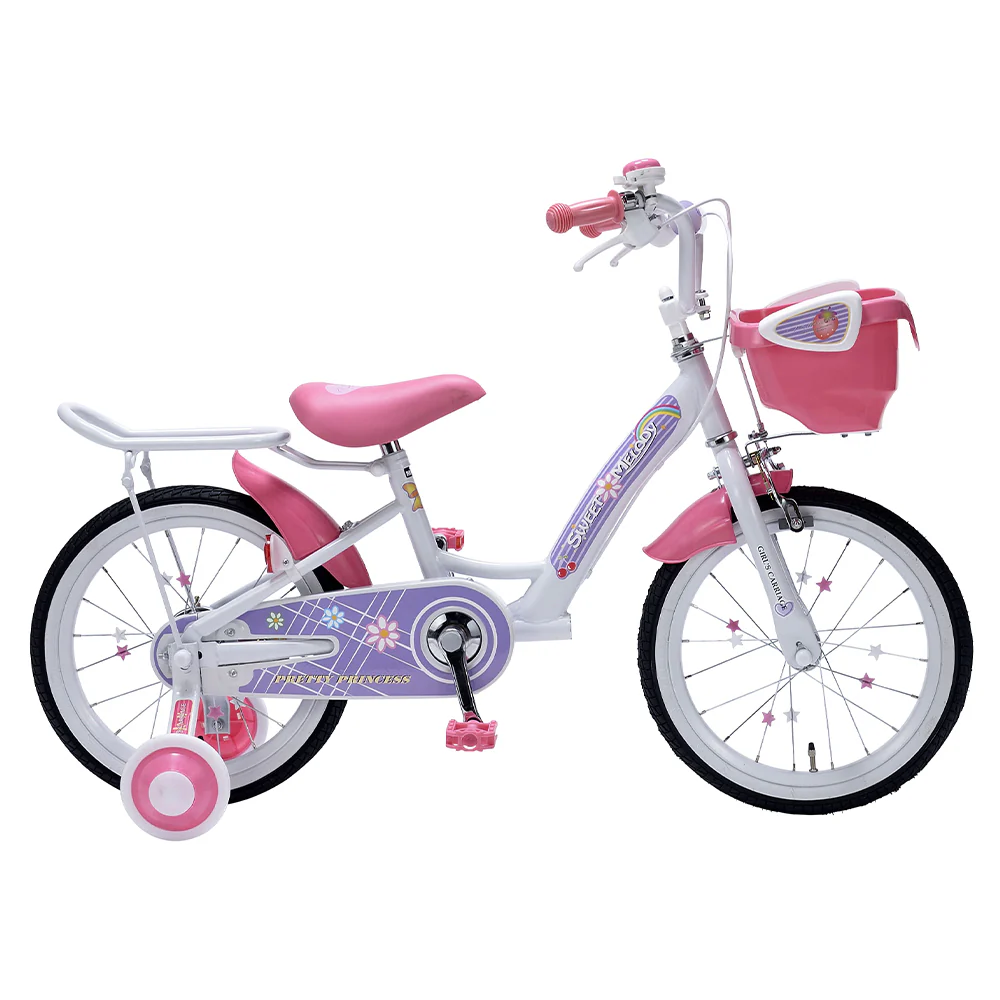 幼児用自転車 16インチ かご・補助輪付き MD-12 【直送品】 返品・キャンセル・他商品と同時購入は不可 - Image 2