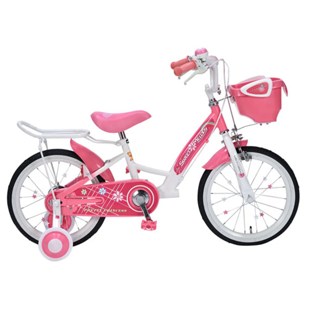 幼児用自転車 16インチ かご・補助輪付き MD-12 【直送品】 返品・キャンセル・他商品と同時購入は不可 - Image 2