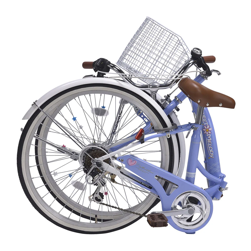 子供用自転車 24インチ 6段変速 オートライト M-804F 【直送品】 返品・キャンセル・他商品と同時購入は不可 - Image 3
