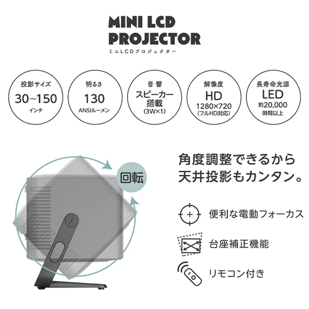 LCDプロジェクター RA-PB600 【直送品】 返品・キャンセル・他商品と同時購入は不可 - Image 5