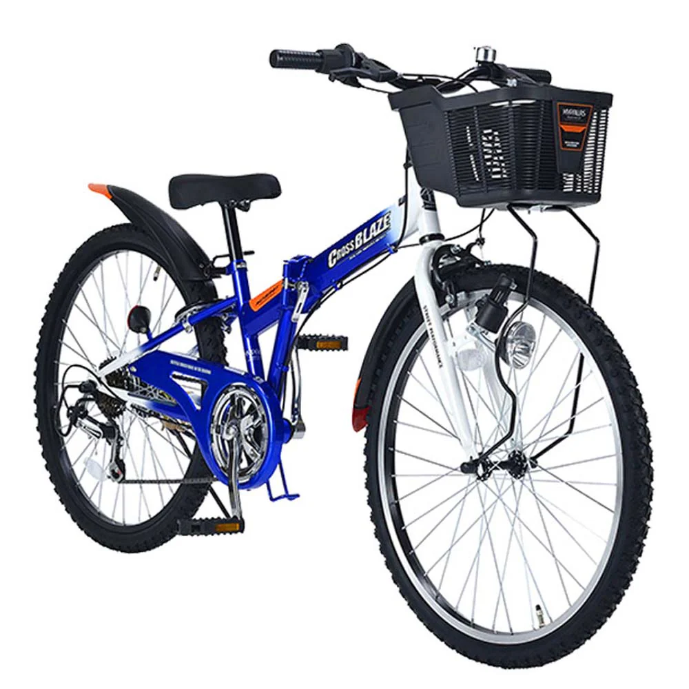 折りたたみジュニアMTB 6段変速 MJ822F 【直送品】 返品・キャンセル・他商品と同時購入は不可