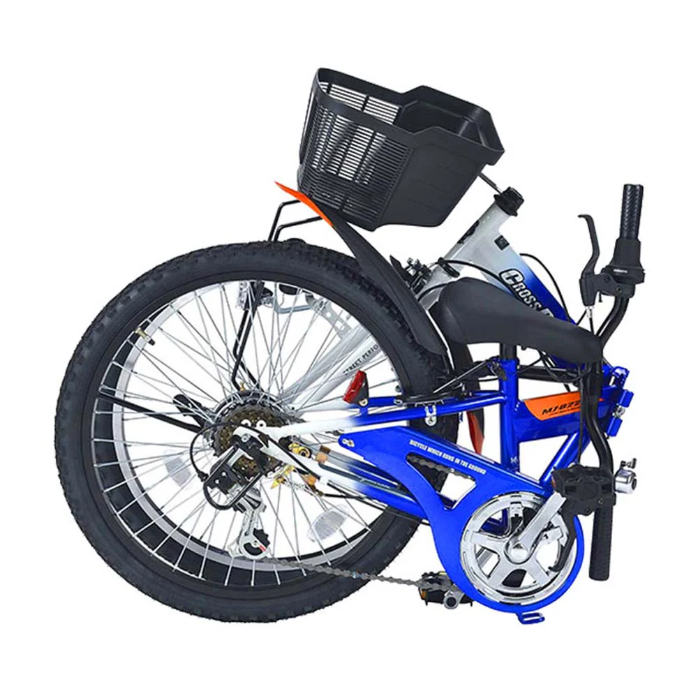 折りたたみジュニアMTB 6段変速 MJ824F 【直送品】 返品・キャンセル・他商品と同時購入は不可 - Image 2