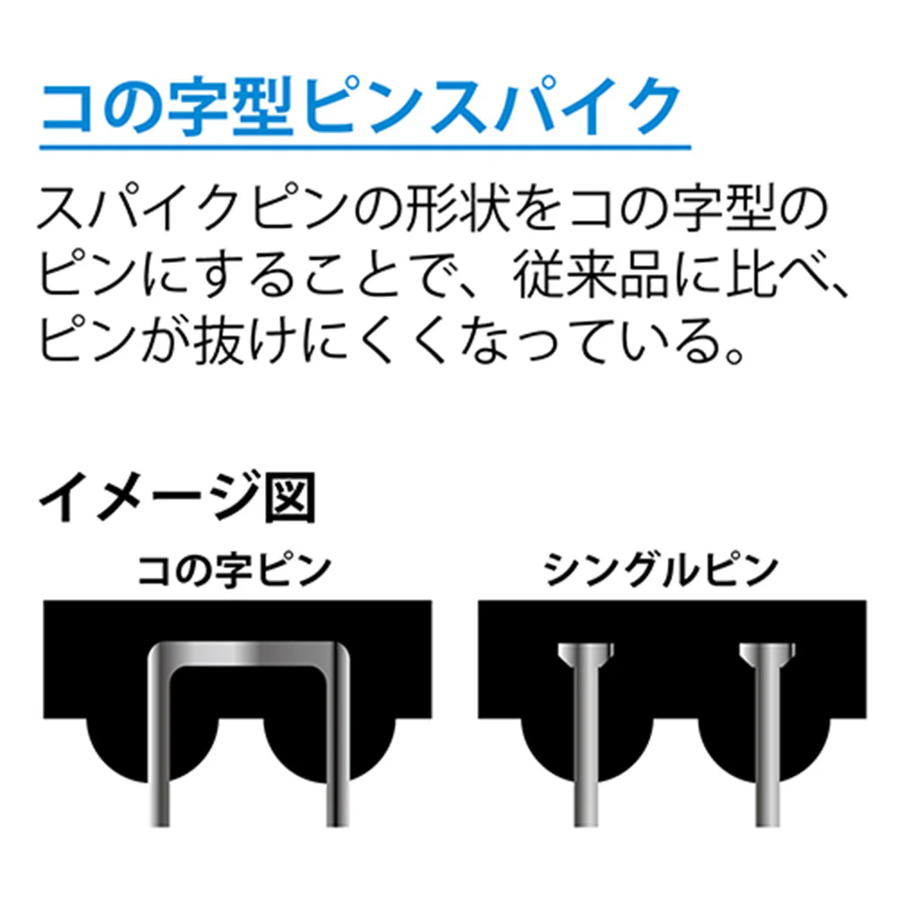 スパイク長靴 ブルー 3L 【直送品】 返品・キャンセル・他商品と同時購入は不可 - Image 3