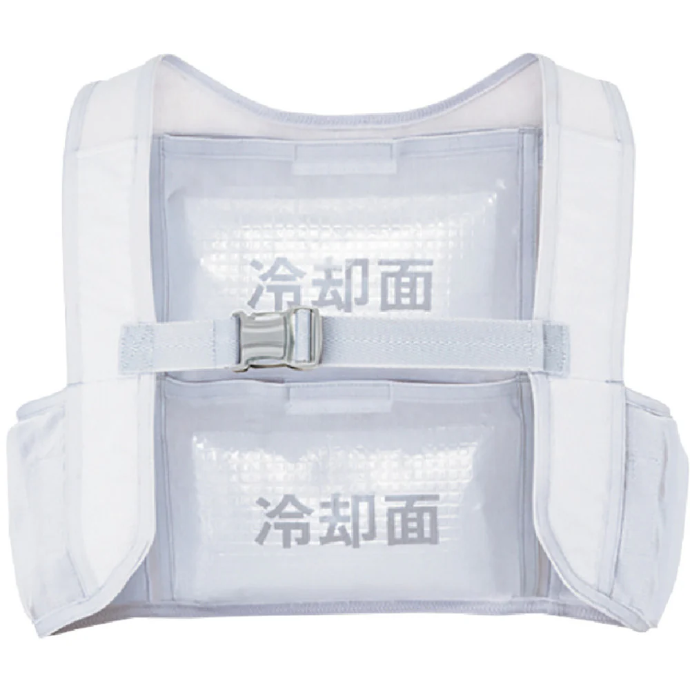 アイスベスト（アイスパック4個付） シルバーグレー XL 【直送品】 返品・キャンセル・他商品と同時購入は不可 - Image 3