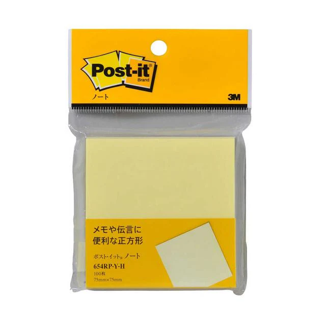 3M ポストイット 654PRーY-H