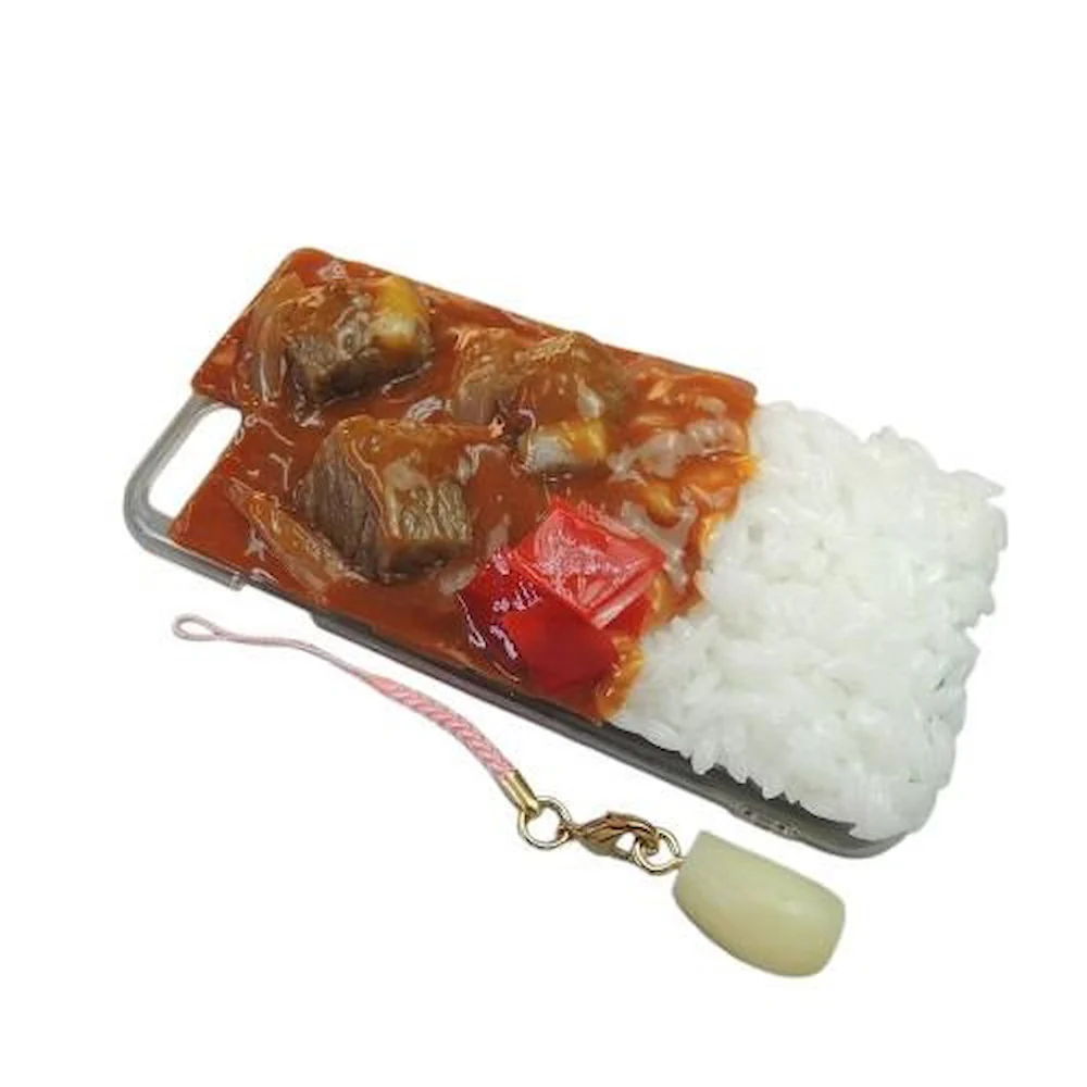 食品サンプル iPhone7ケース カレーライス IP-710 【直送品】 返品・キャンセル・他商品と同時購入は不可