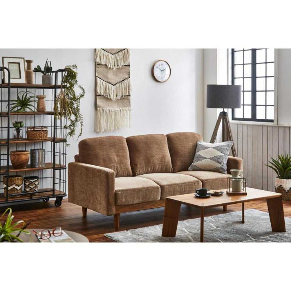 3人掛けソファ シュリンプ ベージュ 301447 【直送品】 返品・キャンセル・他商品と同時購入は不可 - Image 8
