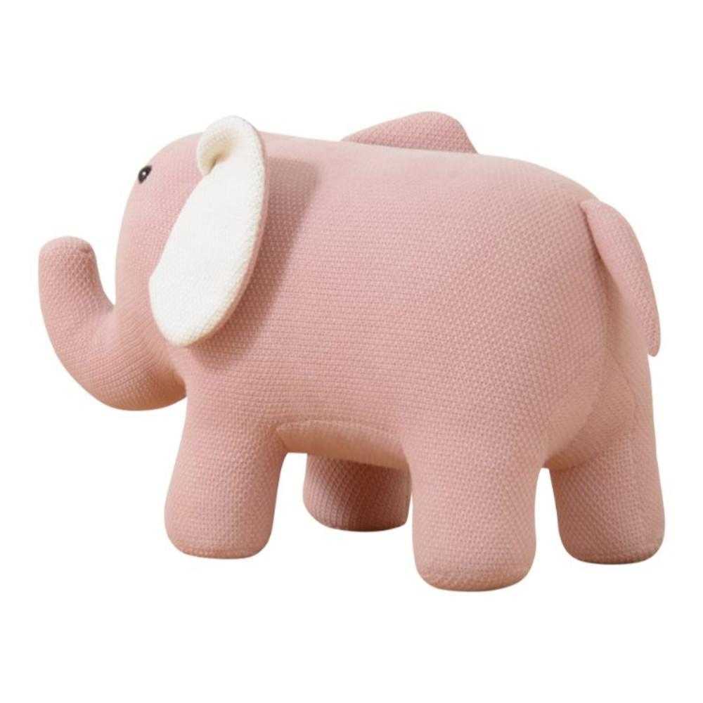 スツール スプーンミー ゾウ ピンク 【直送品】 返品・キャンセル・他商品と同時購入は不可 - Image 4