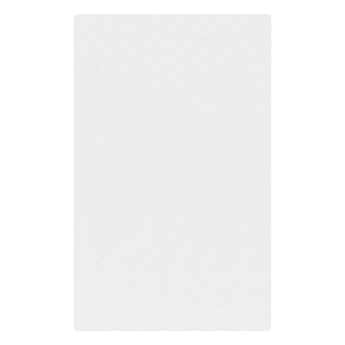 チェアマット 100×160cm ロゴ無し ホワイト 【直送品】 返品・キャンセル・他商品と同時購入は不可