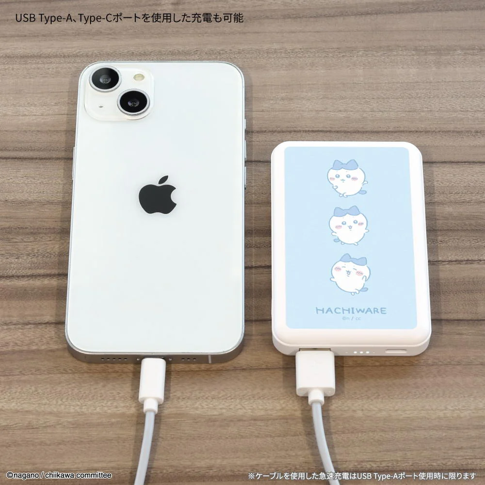 グルマンディーズ ちいかわ MagSafe対応 ワイヤレスリチウム充電器 5000mAh 1個 - Image 5