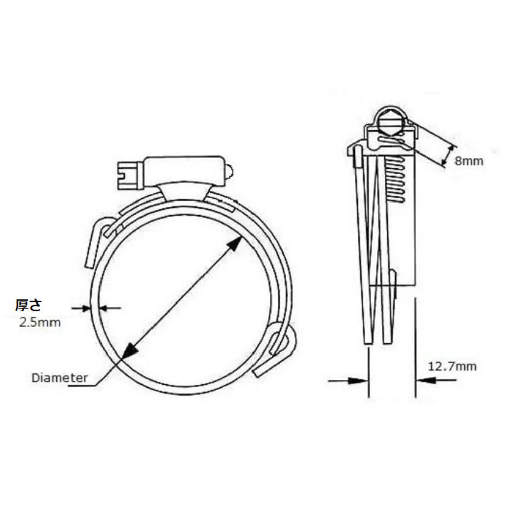 SY188125 TRUSCO SYバンド 125mm 【直送品】 返品・キャンセル・他商品と同時購入は不可 - Image 2