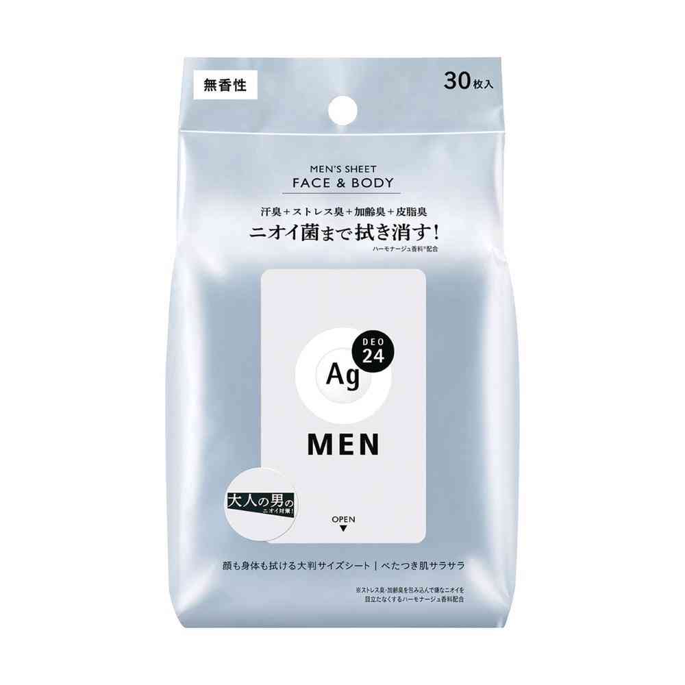 ファイントゥデイ AGデオ 24 メン メンズシート フェイス&ボディ 無香 30枚
