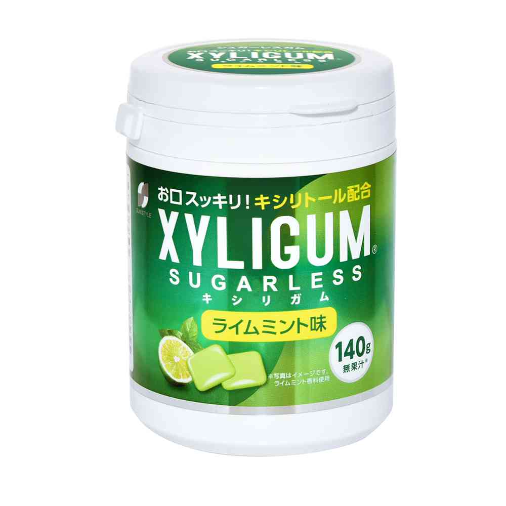 ◆SUN STYLE サンスタイル キシリガム ライムミント ボトル 140g - Image 3