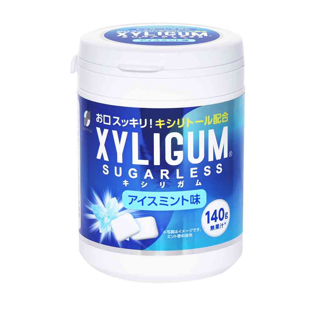 ◆SUN STYLE サンスタイル  キシリガム アイスミント ボトル 140g - Image 3