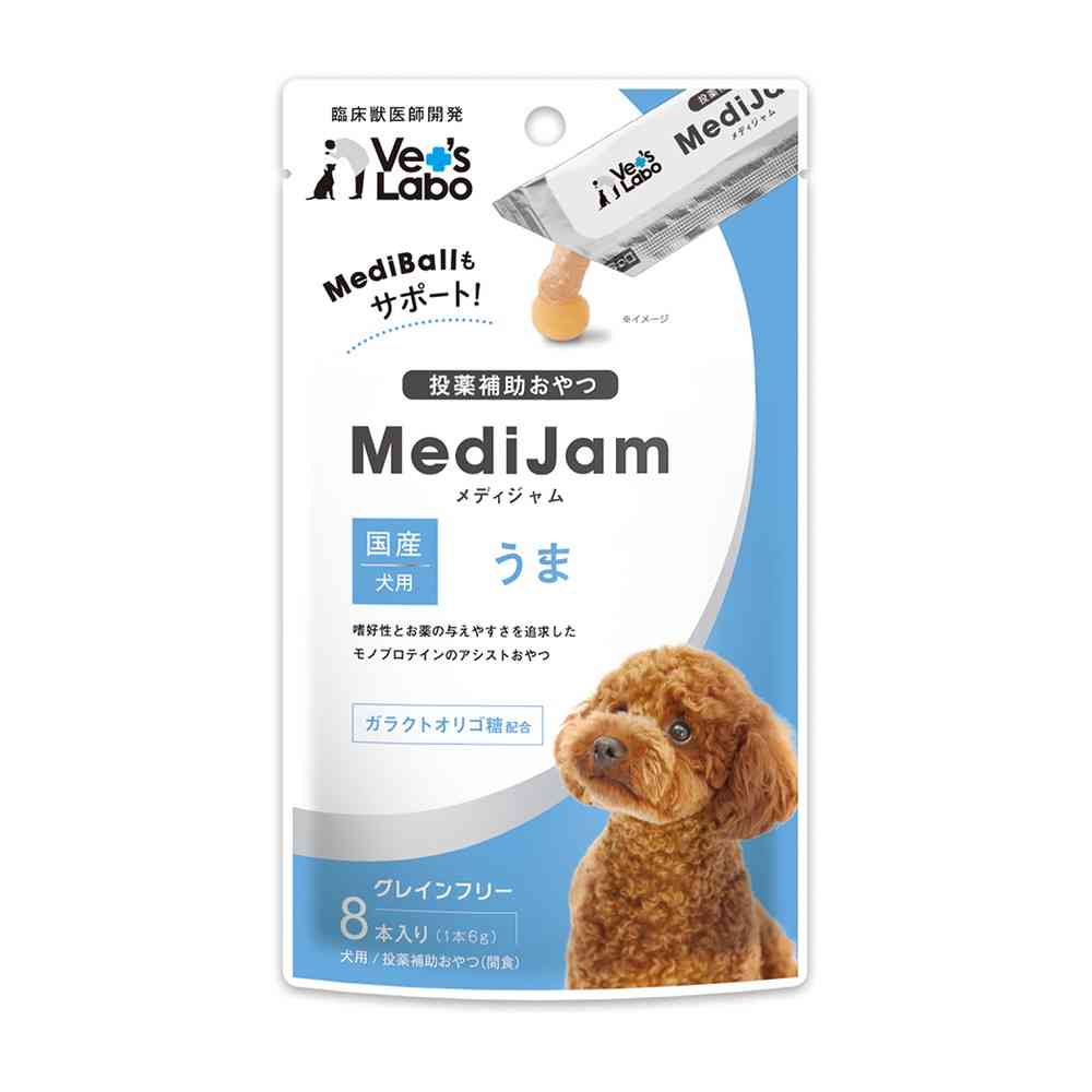 ジャパンペットコミュニケーションズ 犬用 メディジャム うま 6g×8本 - Image 3