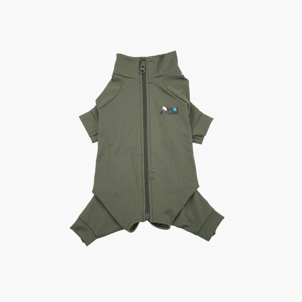 犬用 ベッツウェア 袖付き 男の子用 カーキ L 【直送品】 返品・キャンセル・他商品と同時購入は不可 - Image 2