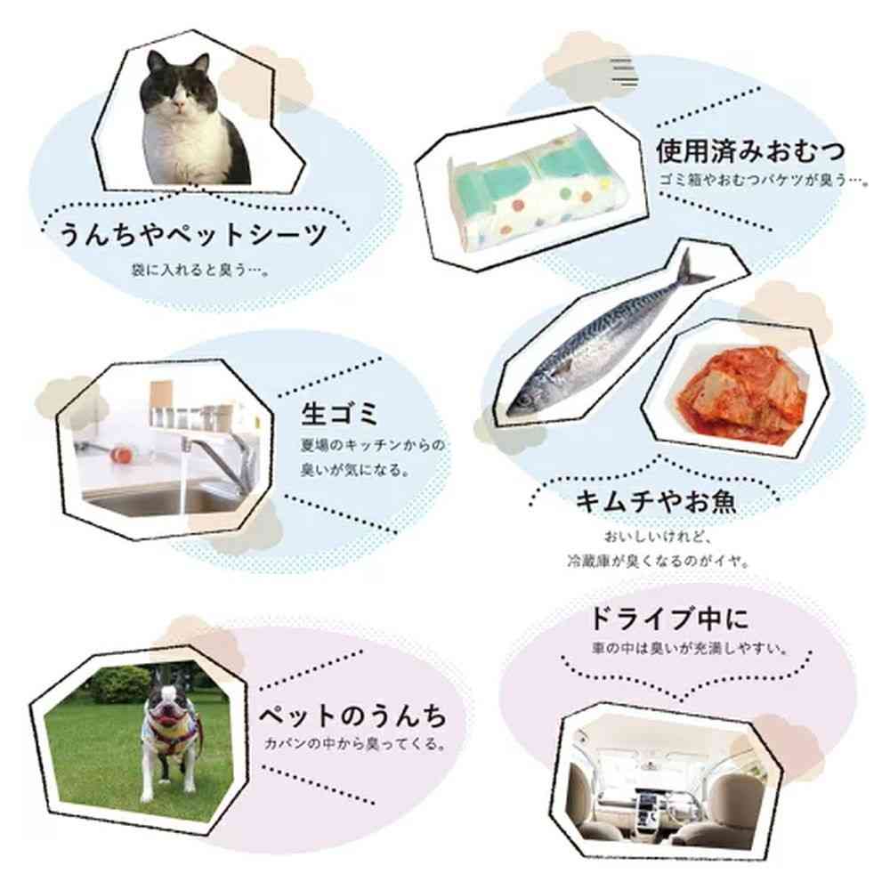 クリロン化成 うんちが臭わない袋 BOSペット 箱型 Mサイズ 90枚入 - Image 4