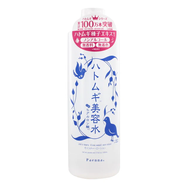 パエンナ ハトムギ美容水 inヒアルロン酸 500ml