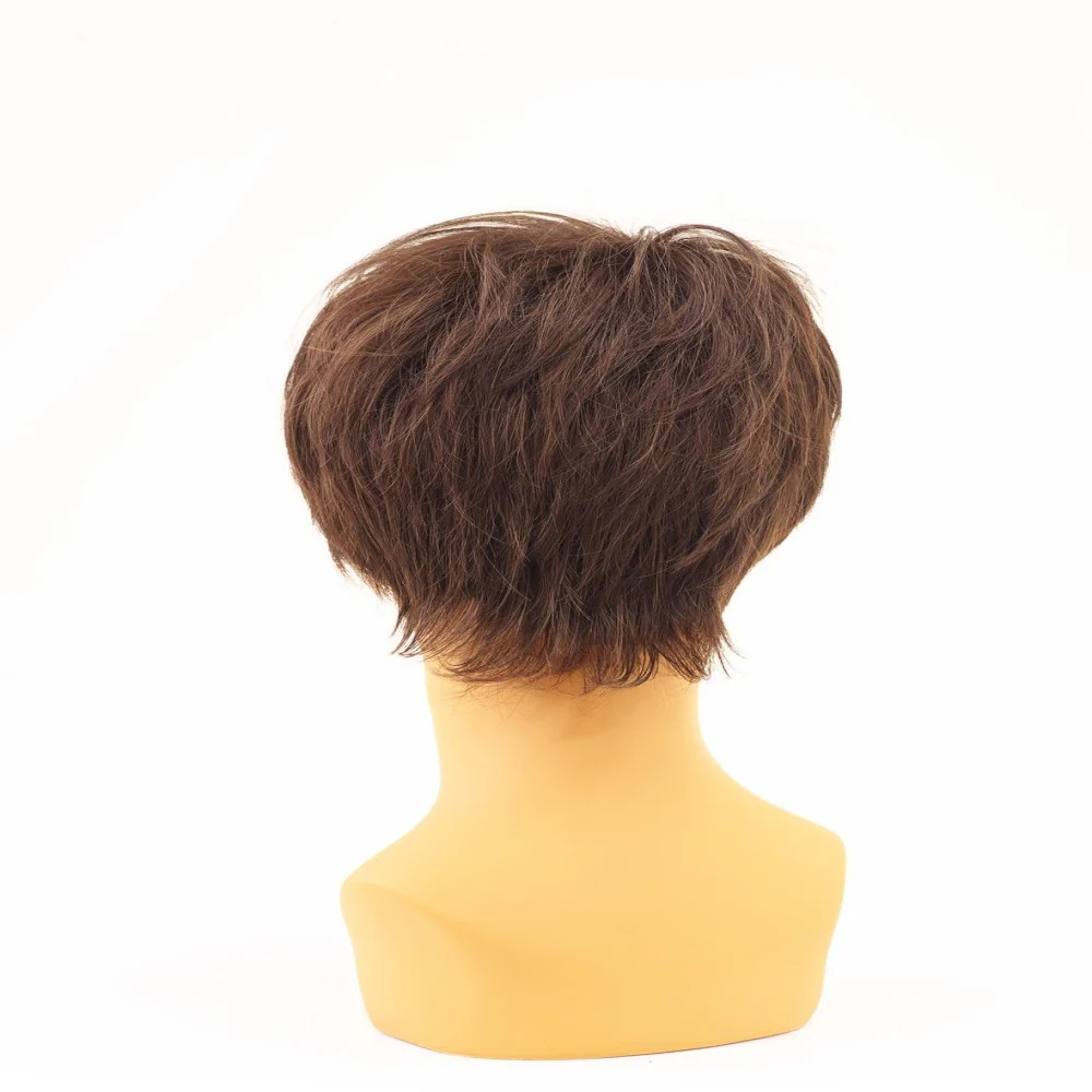 プリシラ MANオールウィッグ ナチュラルショートミディ 耐熱 【直送品】 返品・キャンセル・他商品と同時購入は不可 - Image 2